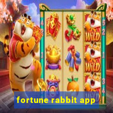 fortune rabbit app